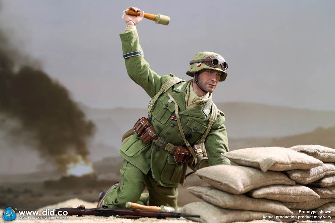 German North African Infantry in World War II - Burk 1/6