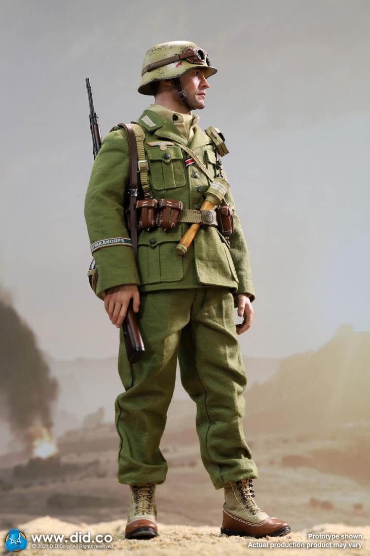 German North African Infantry in World War II - Burk 1/6