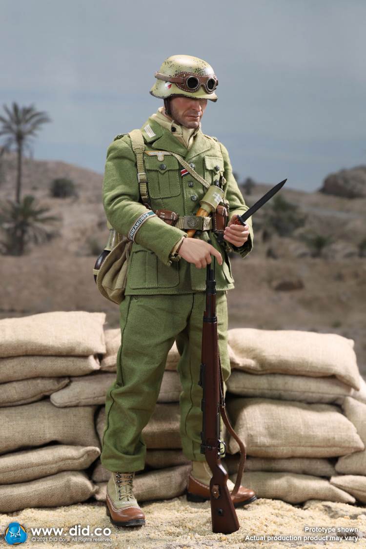 German North African Infantry in World War II - Burk 1/6