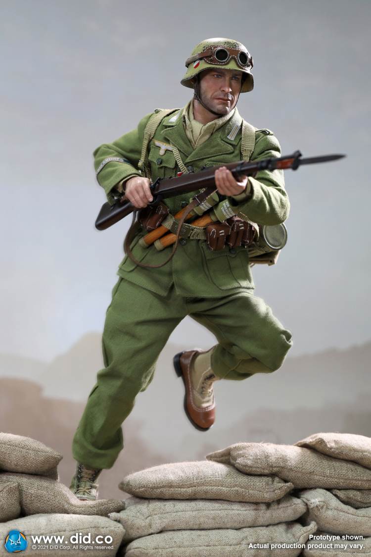 German North African Infantry in World War II - Burk 1/6