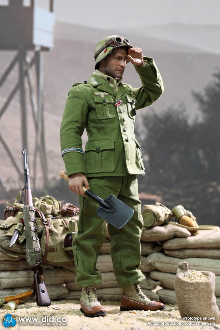 German North African Infantry in World War II - Burk 1/6