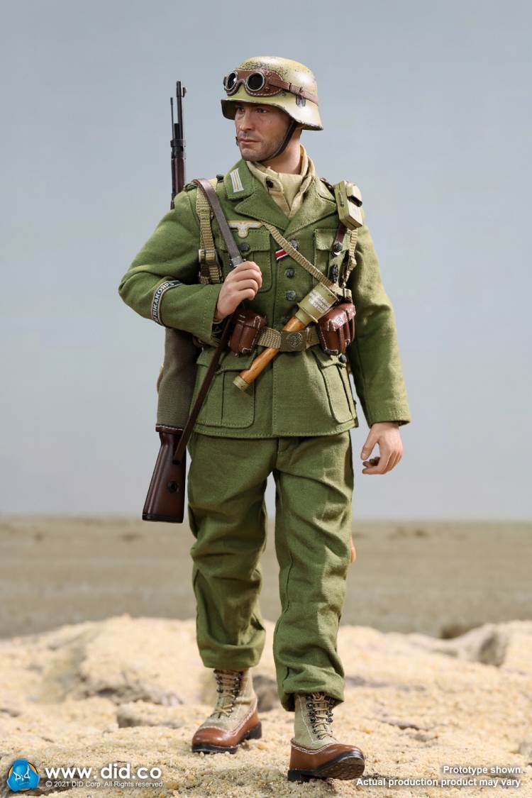 German North African Infantry in World War II - Burk 1/6