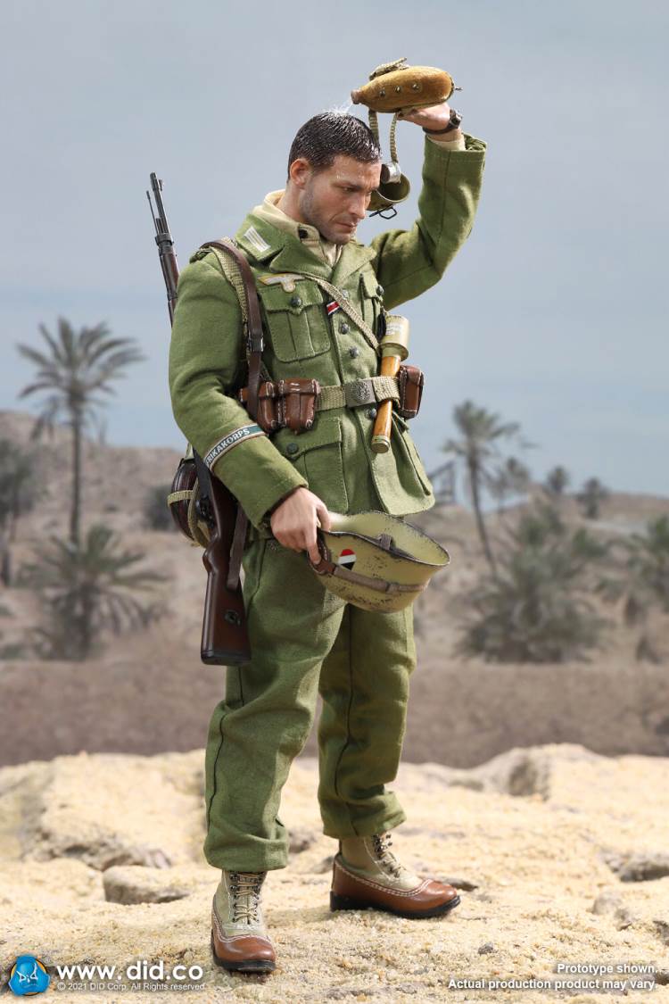 German North African Infantry in World War II - Burk 1/6