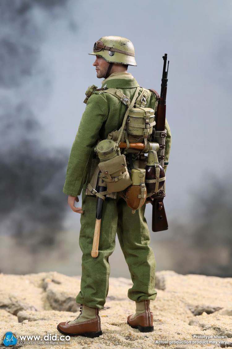 German North African Infantry in World War II - Burk 1/6