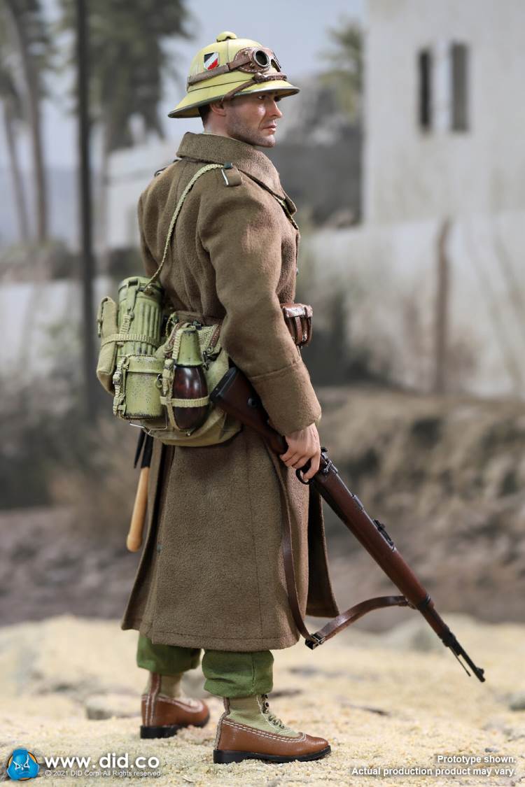 German North African Infantry in World War II - Burk 1/6