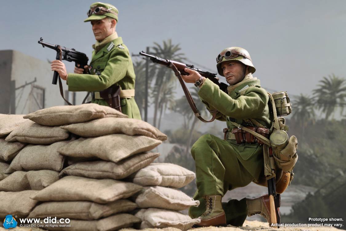German North African Infantry in World War II - Burk 1/6