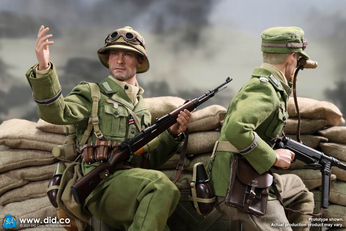 German North African Infantry in World War II - Burk 1/6