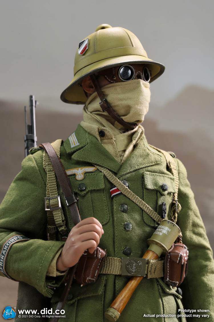 German North African Infantry in World War II - Burk 1/6