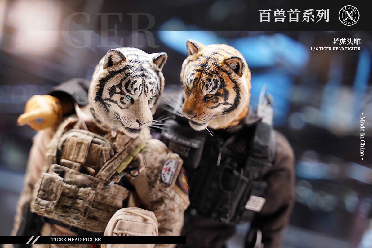 Tiger Head Figuer