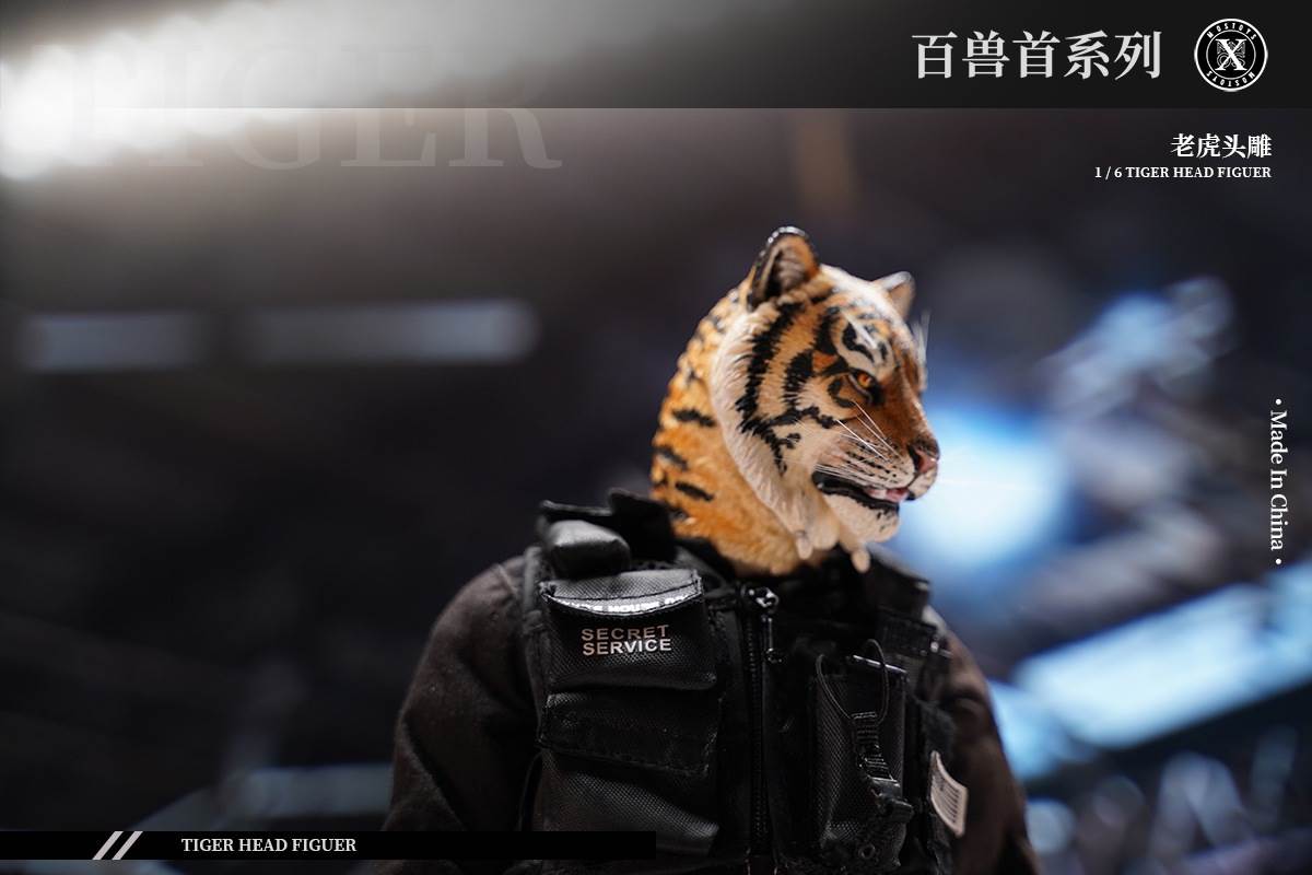 Tiger Head Figuer