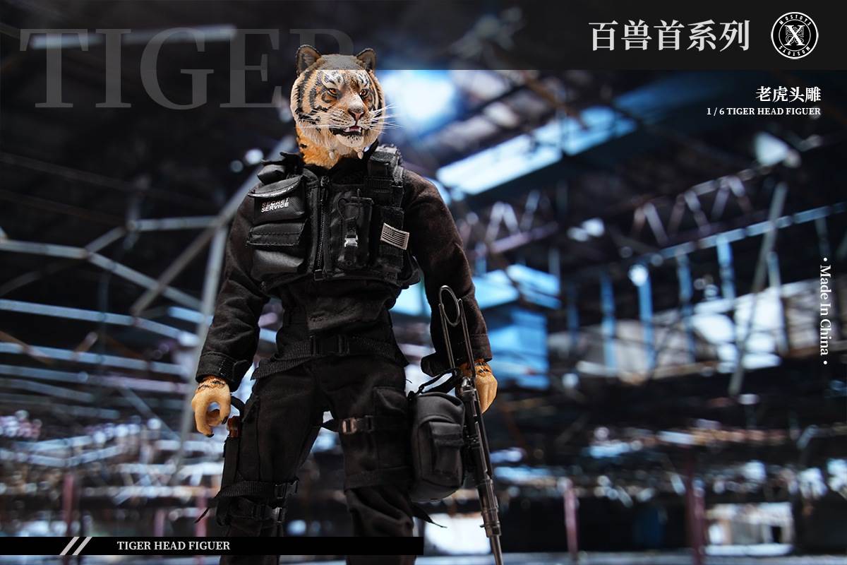 Tiger Head Figuer