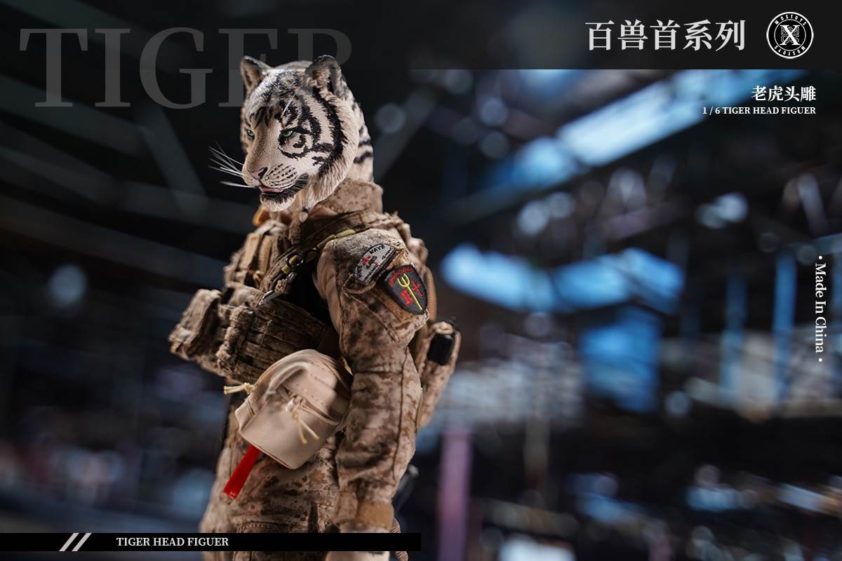 Tiger Head Figuer