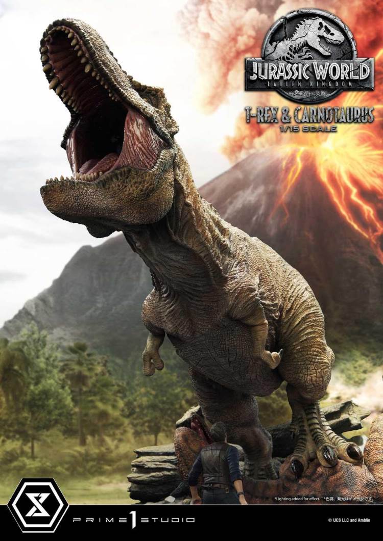 Jurassic World: Fallen Kingdom (Film) Tyrannosaurus-Rex & Carnotaurus