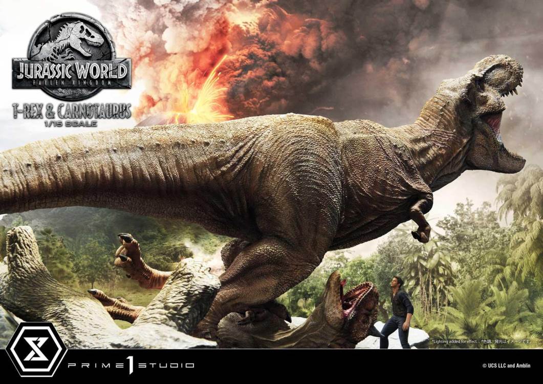Jurassic World: Fallen Kingdom (Film) Tyrannosaurus-Rex & Carnotaurus