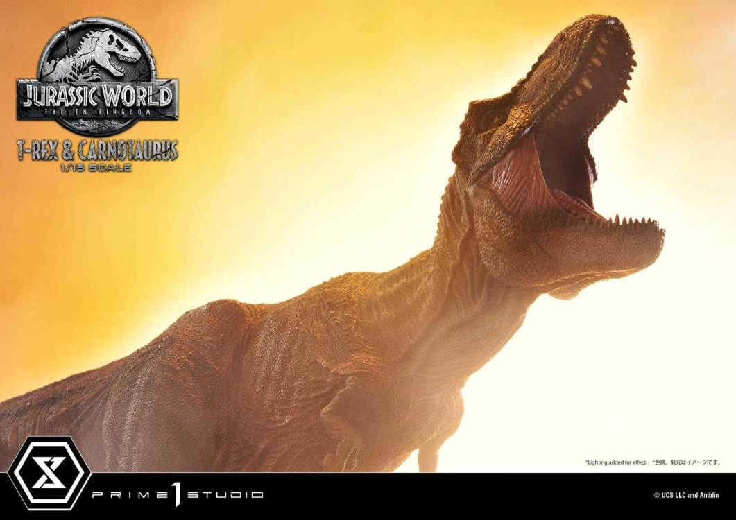 Jurassic World: Fallen Kingdom (Film) Tyrannosaurus-Rex & Carnotaurus