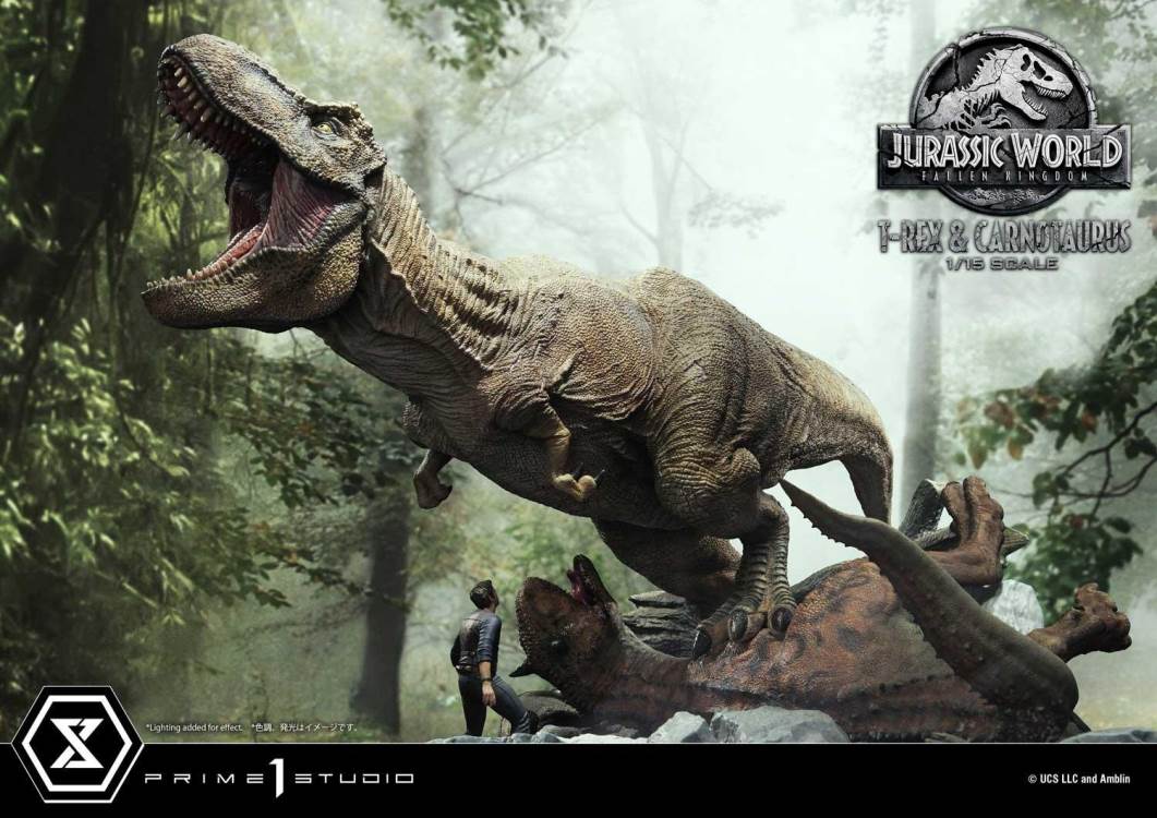 Jurassic World: Fallen Kingdom (Film) Tyrannosaurus-Rex & Carnotaurus