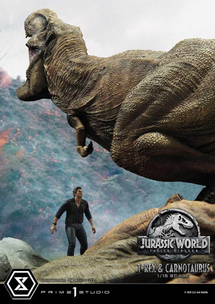 Jurassic World: Fallen Kingdom (Film) Tyrannosaurus-Rex & Carnotaurus