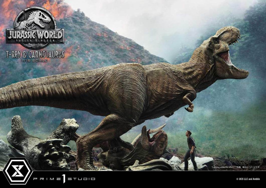 Jurassic World: Fallen Kingdom (Film) Tyrannosaurus-Rex & Carnotaurus