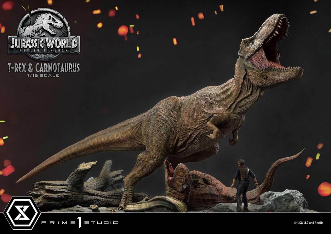Jurassic World: Fallen Kingdom (Film) Tyrannosaurus-Rex & Carnotaurus