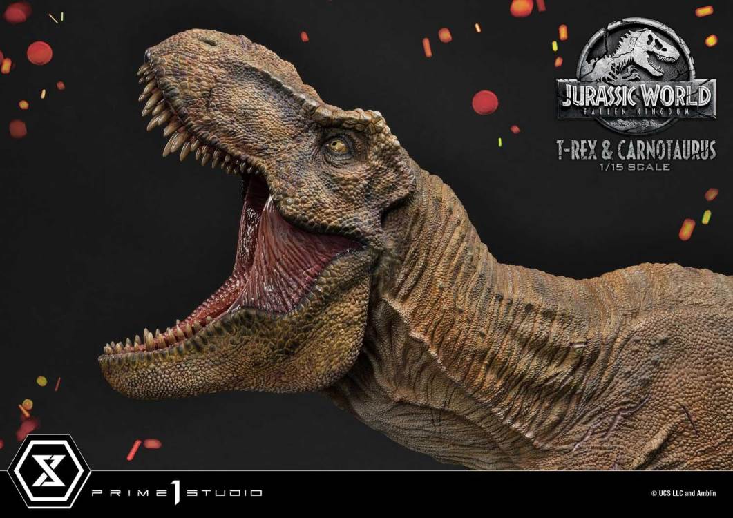 Jurassic World: Fallen Kingdom (Film) Tyrannosaurus-Rex & Carnotaurus
