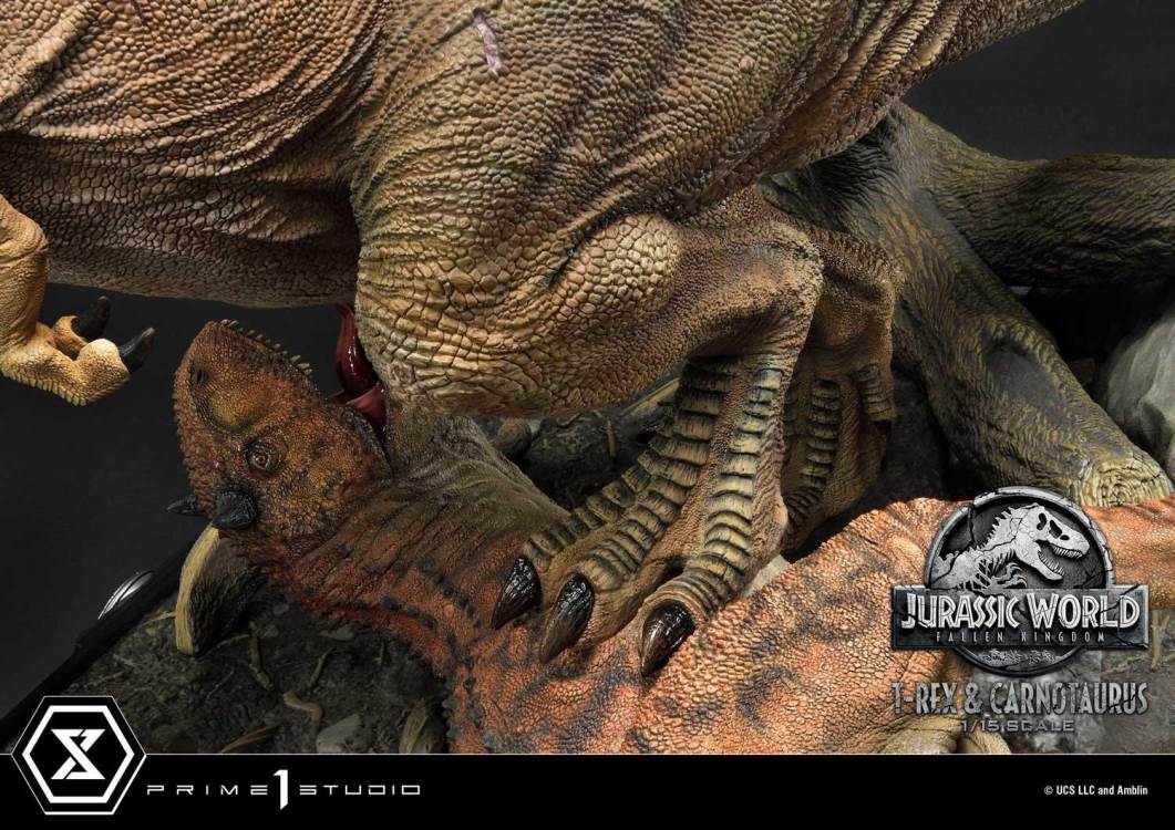 Jurassic World: Fallen Kingdom (Film) Tyrannosaurus-Rex & Carnotaurus