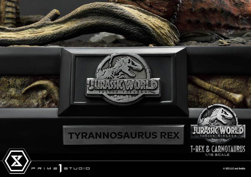 Jurassic World: Fallen Kingdom (Film) Tyrannosaurus-Rex & Carnotaurus