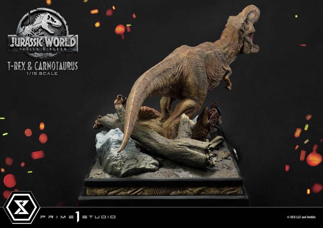 Jurassic World: Fallen Kingdom (Film) Tyrannosaurus-Rex & Carnotaurus