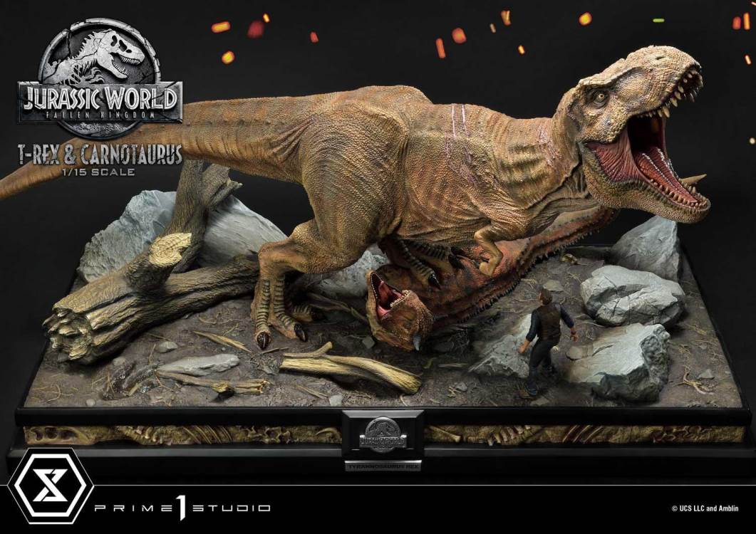 Jurassic World: Fallen Kingdom (Film) Tyrannosaurus-Rex & Carnotaurus