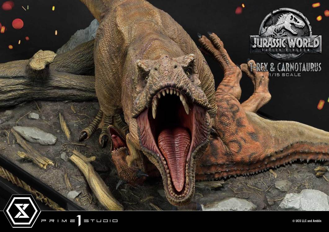 Jurassic World: Fallen Kingdom (Film) Tyrannosaurus-Rex & Carnotaurus Deluxe Version