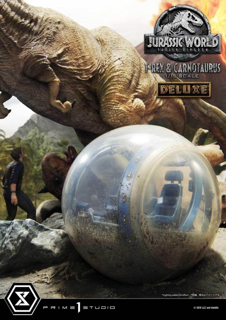 Jurassic World: Fallen Kingdom (Film) Tyrannosaurus-Rex & Carnotaurus Deluxe Version