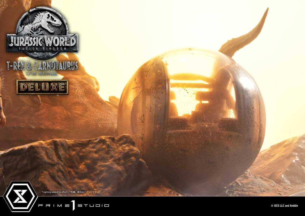 Jurassic World: Fallen Kingdom (Film) Tyrannosaurus-Rex & Carnotaurus Deluxe Version