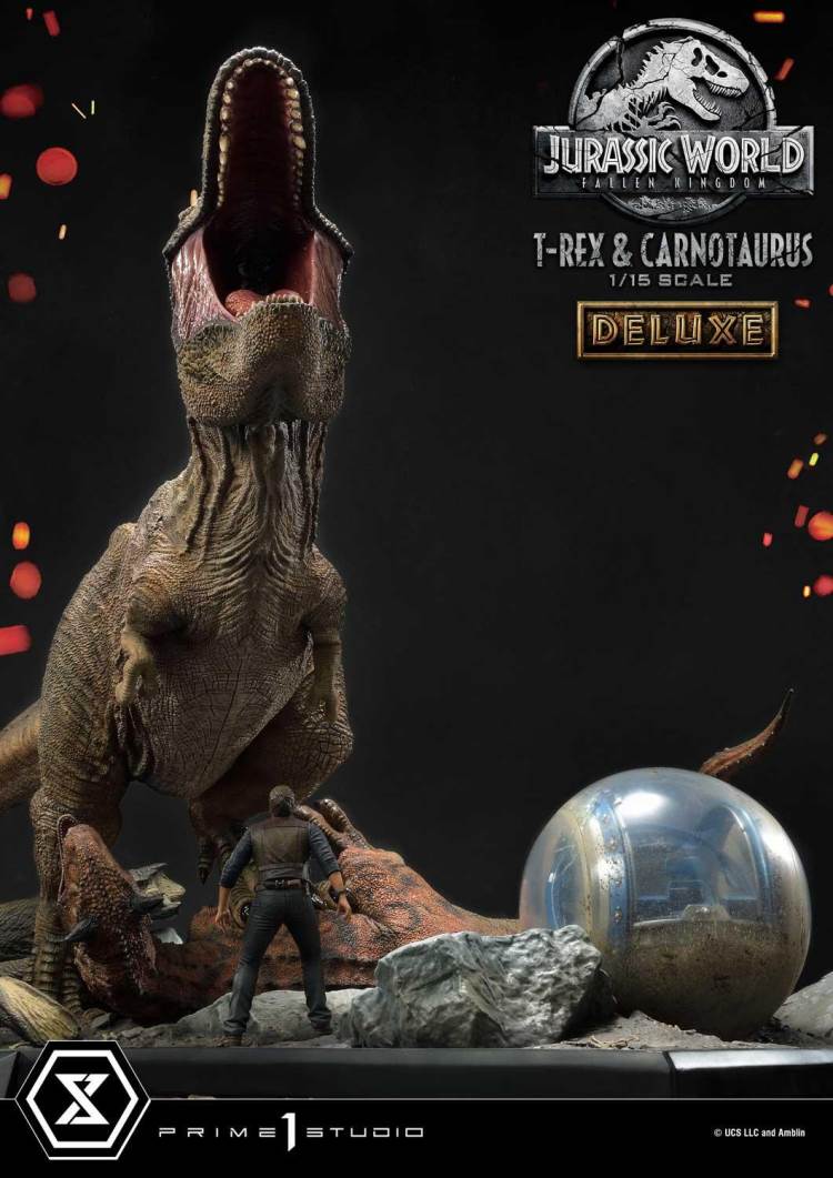 Jurassic World: Fallen Kingdom (Film) Tyrannosaurus-Rex & Carnotaurus Deluxe Version