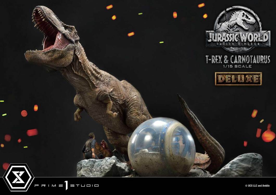 Jurassic World: Fallen Kingdom (Film) Tyrannosaurus-Rex & Carnotaurus Deluxe Version