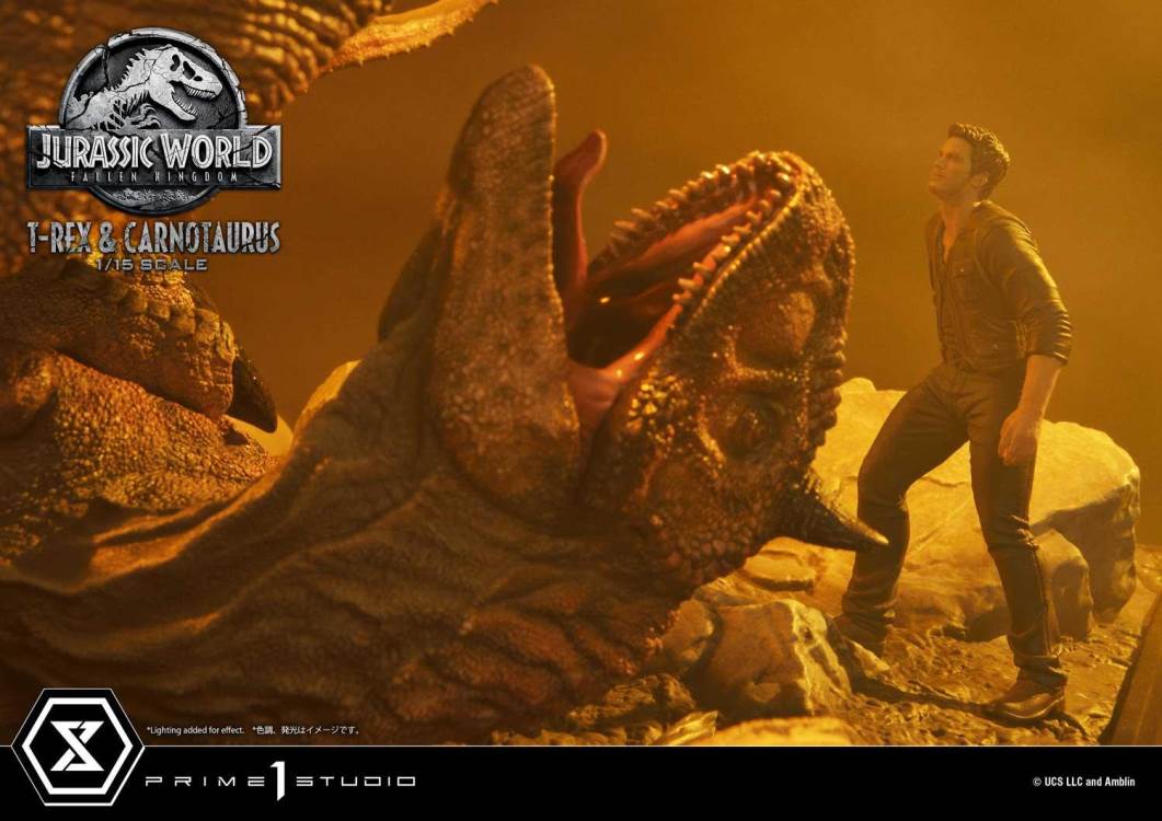 Jurassic World: Fallen Kingdom (Film) Tyrannosaurus-Rex & Carnotaurus Deluxe Version