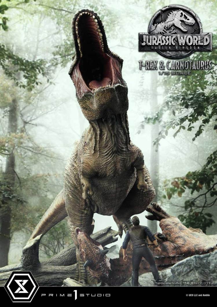 Jurassic World: Fallen Kingdom (Film) Tyrannosaurus-Rex & Carnotaurus Deluxe Version