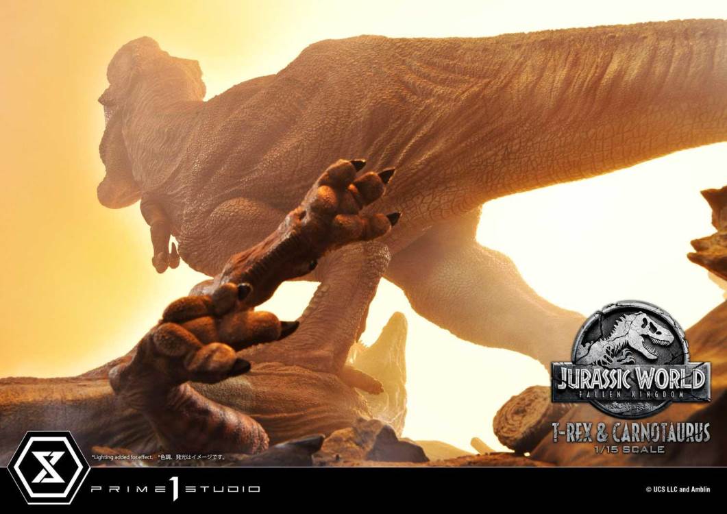 Jurassic World: Fallen Kingdom (Film) Tyrannosaurus-Rex & Carnotaurus Deluxe Version