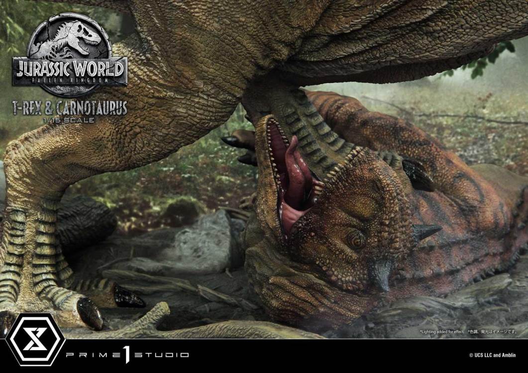 Jurassic World: Fallen Kingdom (Film) Tyrannosaurus-Rex & Carnotaurus Deluxe Version
