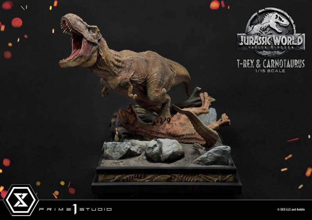 Jurassic World: Fallen Kingdom (Film) Tyrannosaurus-Rex & Carnotaurus Deluxe Version