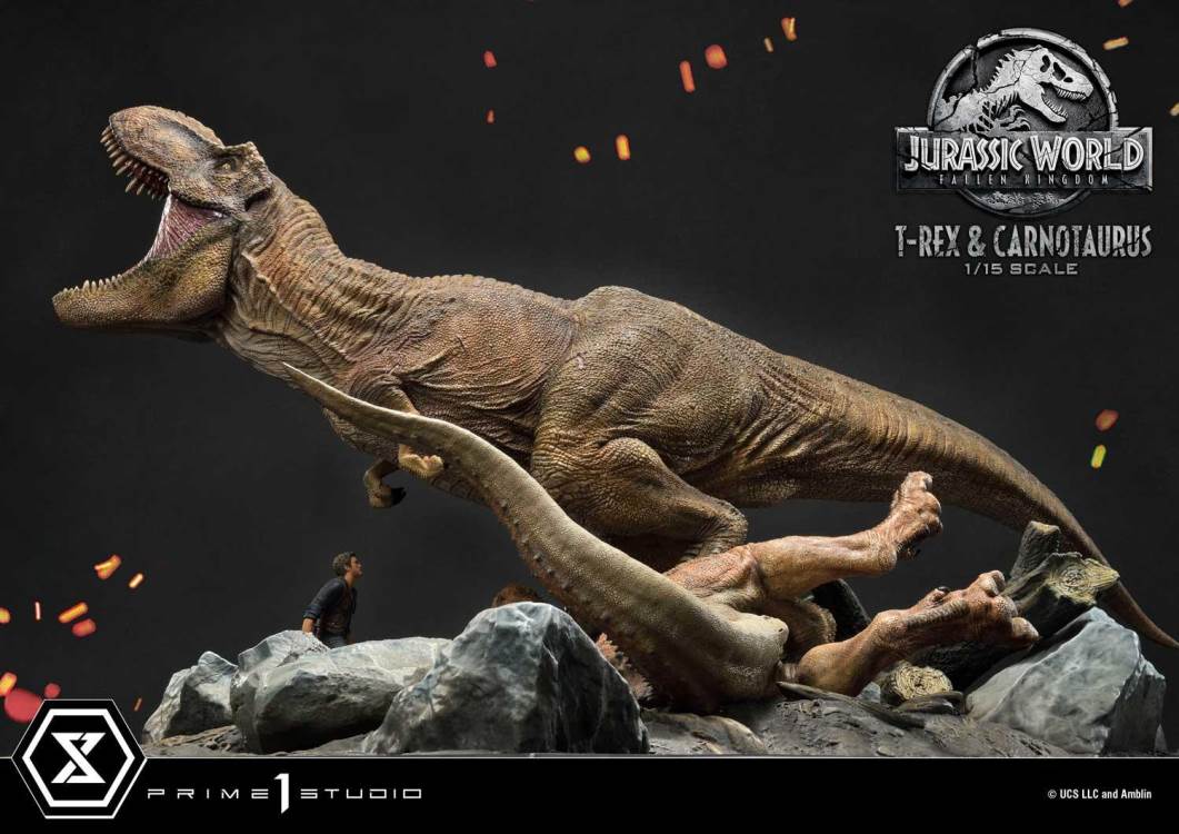 Jurassic World: Fallen Kingdom (Film) Tyrannosaurus-Rex & Carnotaurus Deluxe Version