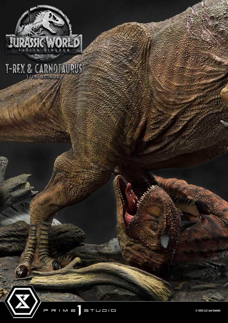 Jurassic World: Fallen Kingdom (Film) Tyrannosaurus-Rex & Carnotaurus Deluxe Version