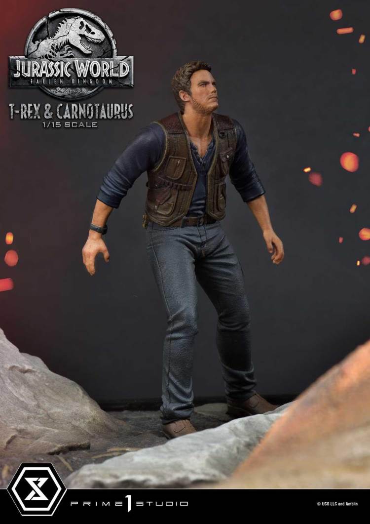 Jurassic World: Fallen Kingdom (Film) Tyrannosaurus-Rex & Carnotaurus Deluxe Version