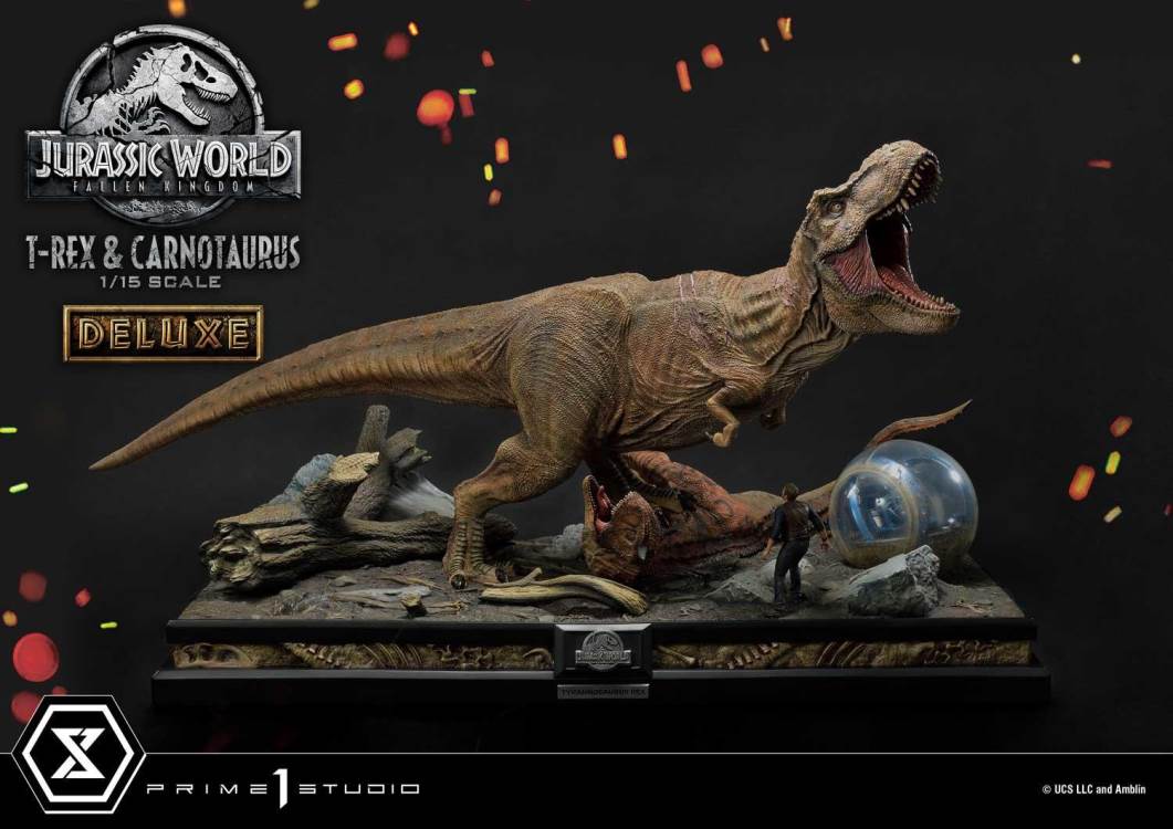 Jurassic World: Fallen Kingdom (Film) Tyrannosaurus-Rex & Carnotaurus Deluxe Version