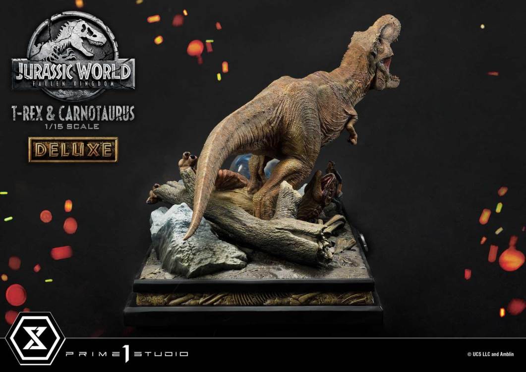 Jurassic World: Fallen Kingdom (Film) Tyrannosaurus-Rex & Carnotaurus Deluxe Version
