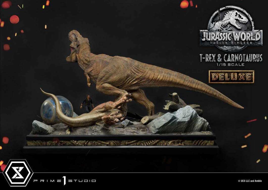 Jurassic World: Fallen Kingdom (Film) Tyrannosaurus-Rex & Carnotaurus Deluxe Version