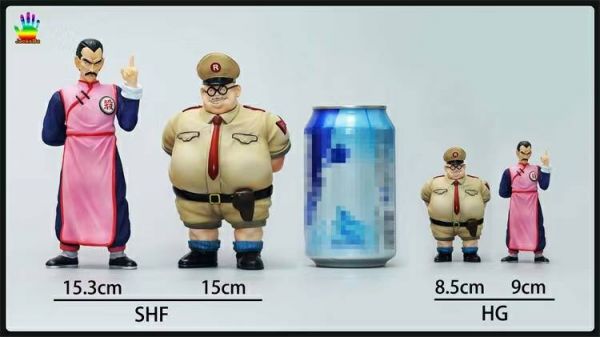 Tao Baibai and Captain B - Dragon Ball