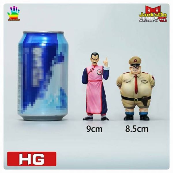 Tao Baibai and Captain B - Dragon Ball