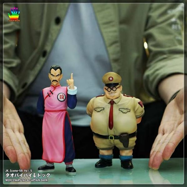 Tao Baibai and Captain B - Dragon Ball