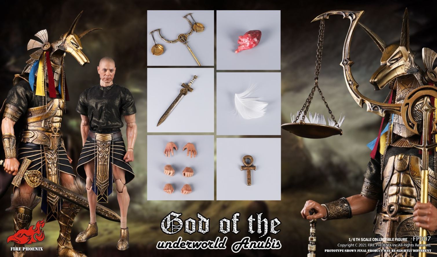 THE PROTECTER OF UNDERWORLD - ANUBIS 1/6