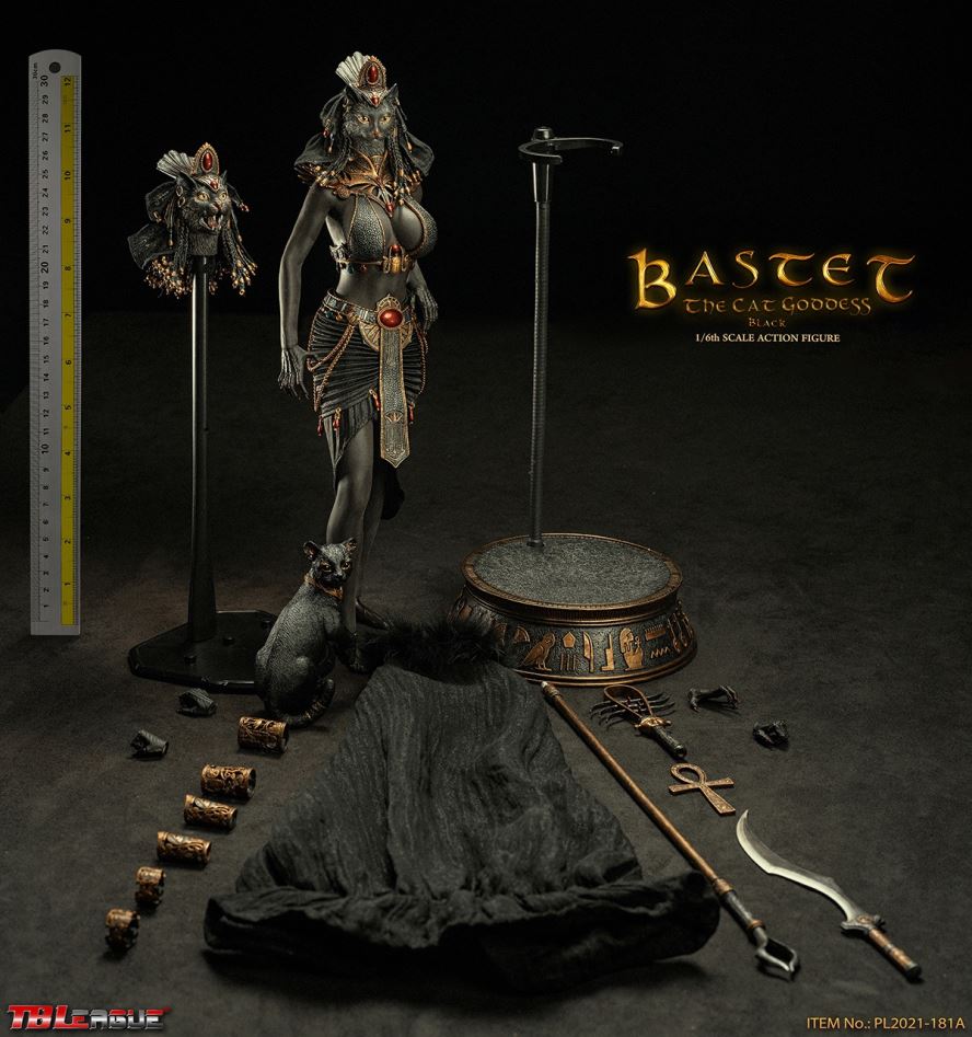 Bastet, The Cat Goddess-Black 1/6