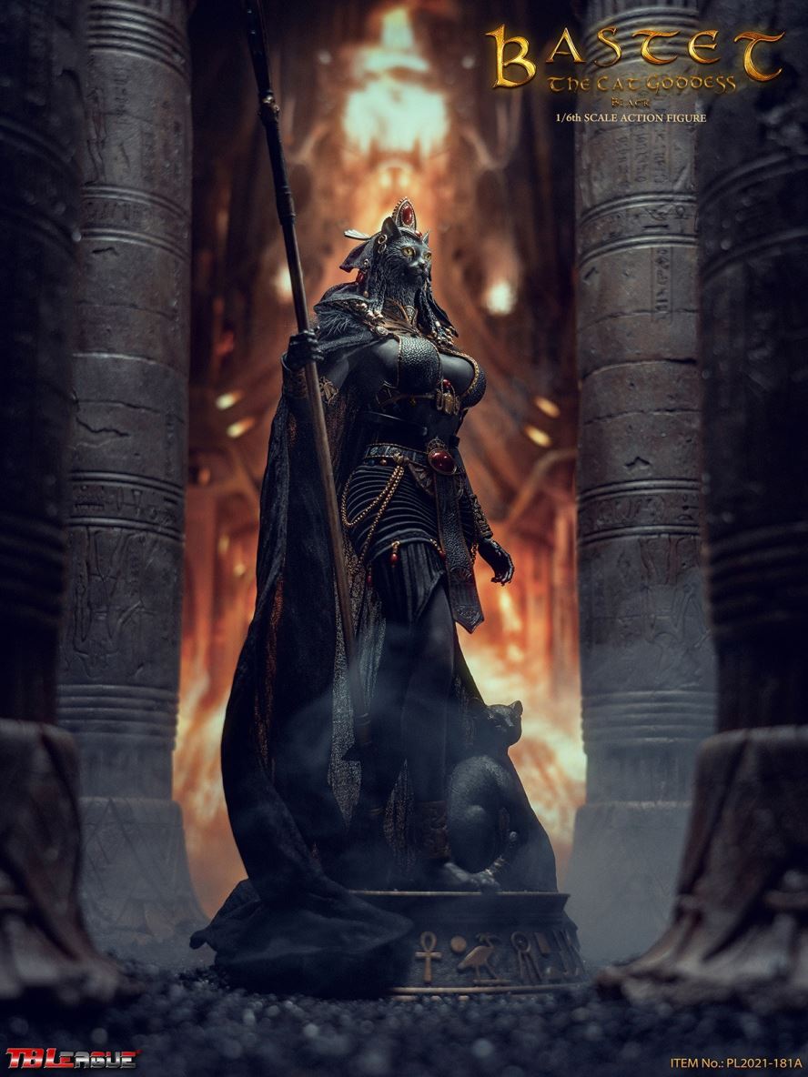 Bastet, The Cat Goddess-Black 1/6